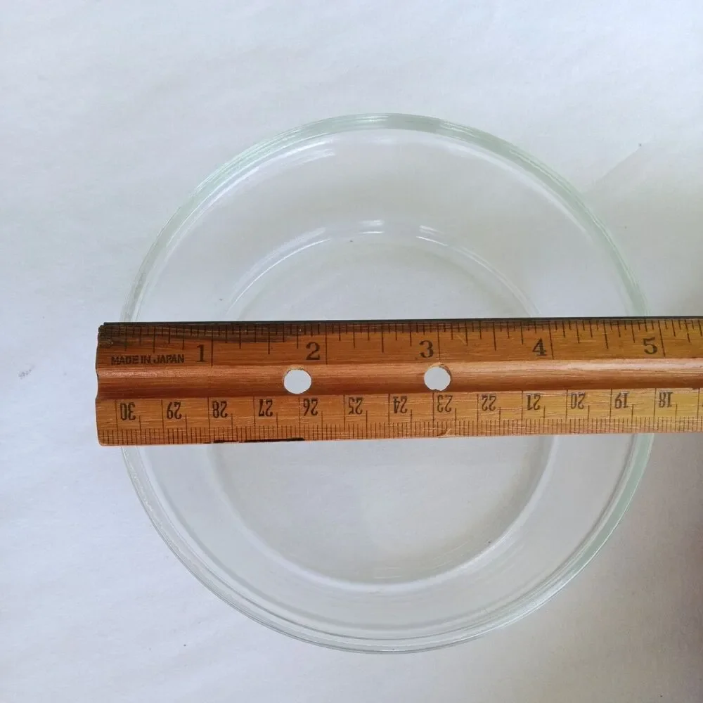 Vintage Pyrex 414-B Clear Glass Bowl/Dish 14 oz